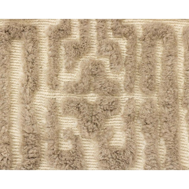 Hand-Knotted Wool Premium Rug by Azele Studio For Sale - Image 4 of 12