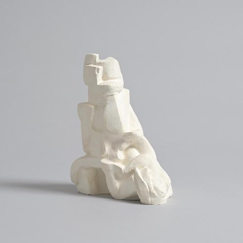 Jan Keustermans, Abstract Sculpture, Plaster For Sale - Image 10 of 18