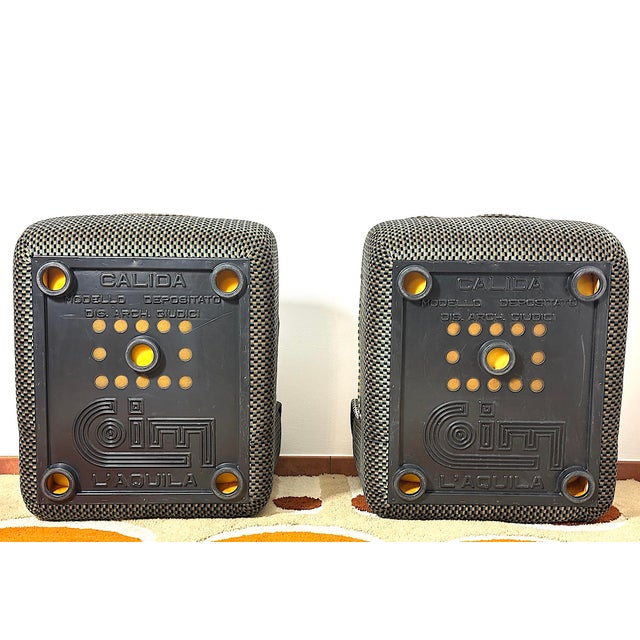 Calida Lounge Chairs by Architect Giudici for Coim, 1970s, Set of 2 For Sale - Image 16 of 17