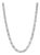Sterling Silver 2 1/2 Cttw Diamond Eternity Men's Station Necklace For Sale