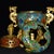 A magnificent and highly detailed vintage Chinese cloisonné censer (incense burner) with its original matching stand,...