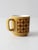 Mid 20th Century Vintage 1970s Geometric Ceramic Mug For Sale - Image 5 of 15