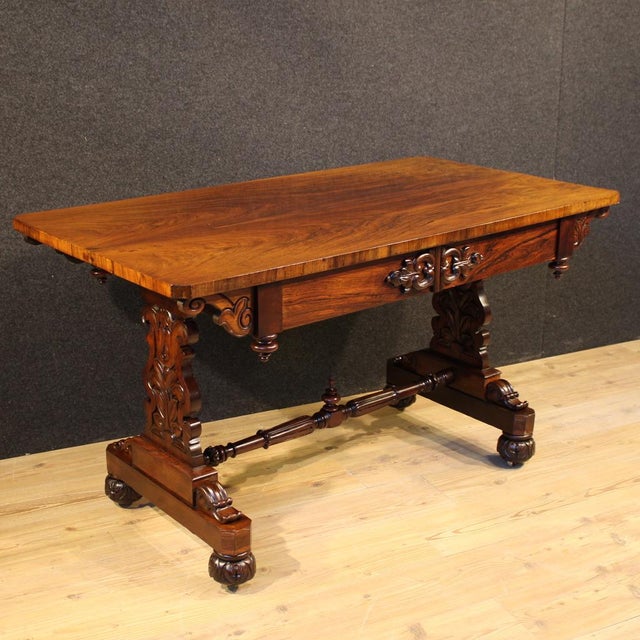 Antique 19th Century Welsh Writing Desk, 1850s For Sale - Image 13 of 13