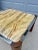 Modern Onyx Coffee Table With Wood + Chrome Base For Sale - Image 9 of 12