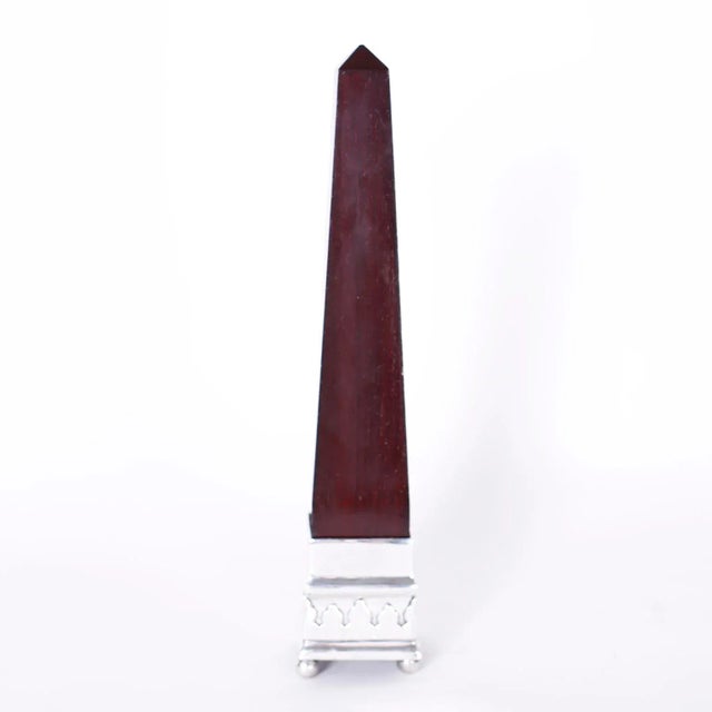 English Pair of Anglo Indian Obelisks For Sale - Image 3 of 7