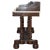 Victorian Late 19th Century English Victorian Marble and Wood Drinks Bar or Server For Sale - Image 3 of 3