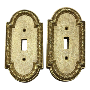 Sherle Wagner Acanthus Single Switch Plate