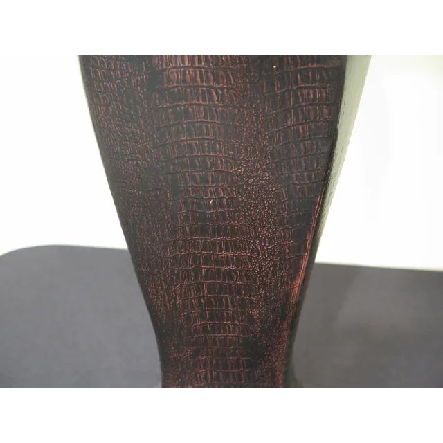 New Floor Model Condition: Excellent Clean Original Finish & Condition Size: 8w x 8d x 31h Shade 16w x 16d x 10h...