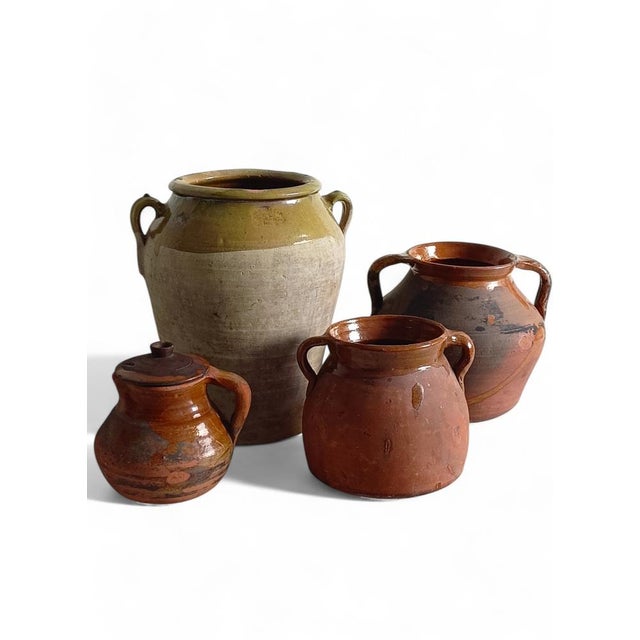 Antique Spanish Terracotta Olive Oil Jar with Patina, 1890s For Sale - Image 17 of 18