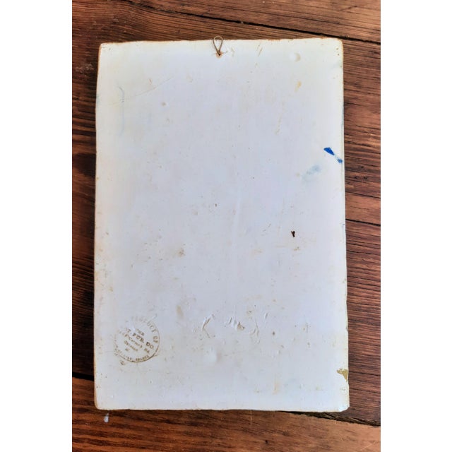 Sculpture Materials Vintage 48 Star American Flag Plaque For Sale - Image 7 of 9