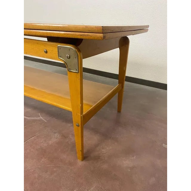 Vintage Adjustable Conference Table, 1960s For Sale - Image 8 of 14