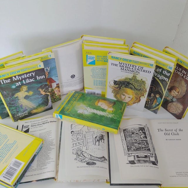 Late 20th Century Vintage Nancy Drew Mystery Stories by Carolyn Keene 1967 - 1996, Set of 16 Books For Sale - Image 5 of 6