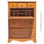 Mid-20th Century Maple "Chest-O-Lite" Dresser & Secretary Desk Combo For Sale - Image 6 of 18