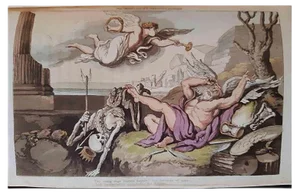 Thomas Rowlandson, The English Dance of Death, The Dance of Life, 1810s