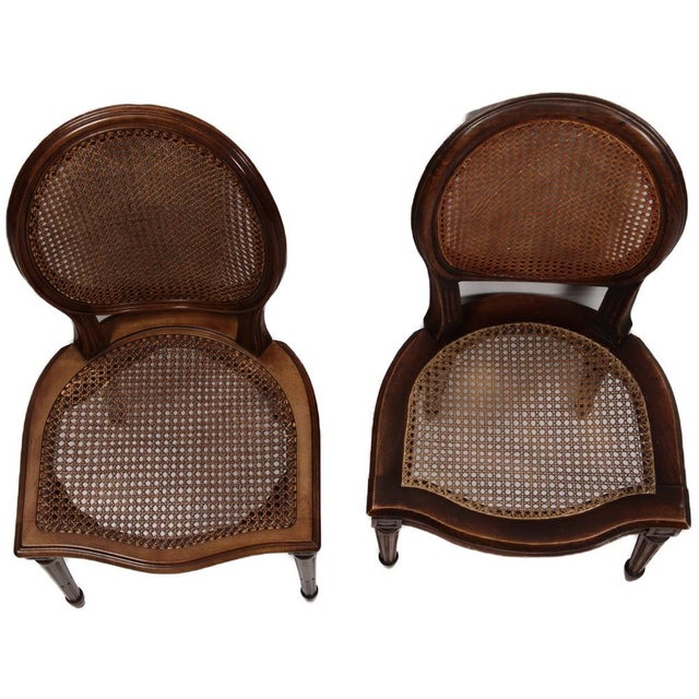 Antique Louis XVI Chairs with Viennese Caning, 1880, Set of 12 For Sale - Image 12 of 16