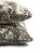 Silver Gray Crushed Velvet Pillow Cover For Sale - Image 4 of 6