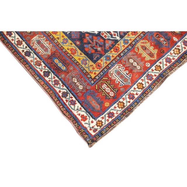 Late 18th Century Late 18th Century Antique Persian Khamseh Rug 5'3'' x 9'6'' For Sale - Image 5 of 11