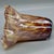 Brown Vintage Tortoiseshell Art Glass Handkerchief Vase — Amber & Cream Ruffled Fazzoletto Vase, Murano Style For Sale - Image 8 of 11