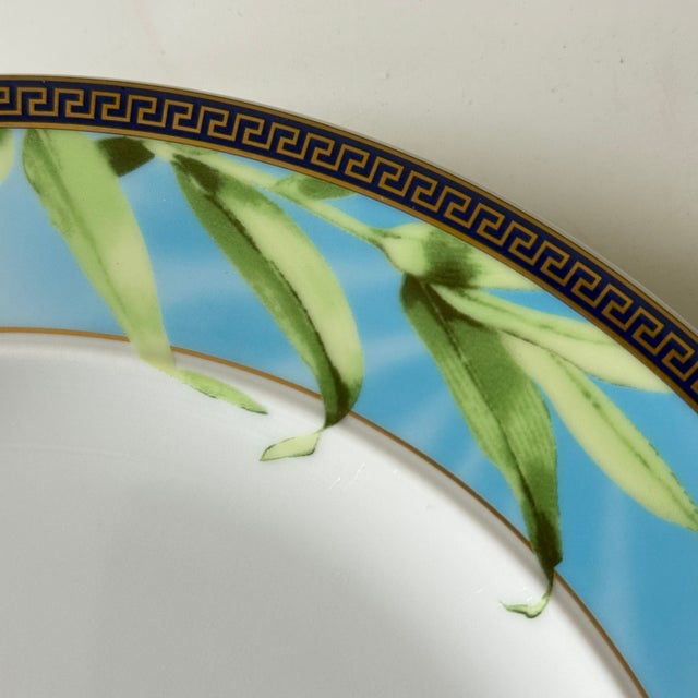 Rosenthal Jungle Salad Plate by Versace for Rosenthal, 1990s For Sale - Image 4 of 6
