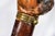 Amazing Hand Carved Wood British Bull Dog Antique Desk Letter Opener Office Decor For Sale - Image 9 of 12