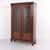 Display Cabinet in Hand-Polished Mahogany with Glass Doors, 1900 For Sale - Image 10 of 11