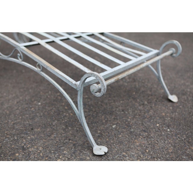 Salterini Vintage Wrought Iron Garden Patio Chaise Lounge ... (640 x 640 Pixel)