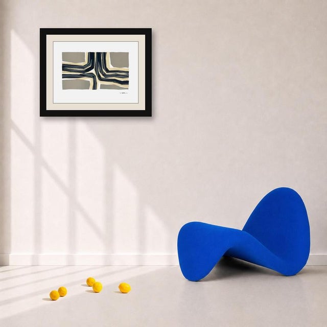 UBAC Raoul (1910-1985) Slates, Four Directions / Composition in Beige, original color lithograph on BFK Rives paper,...