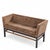 Edward Wormley for Dunbar Mid Century Rosewood and Mahogany Settee Bench For Sale - Image 9 of 10