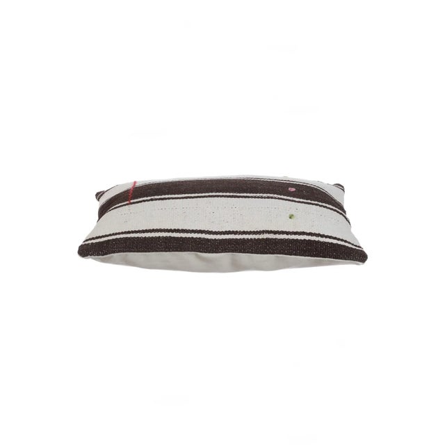 Decorative pillow cover made from vintage handwoven Turkish kilim pieces. Backed with good quality cotton fabric. Pillow...