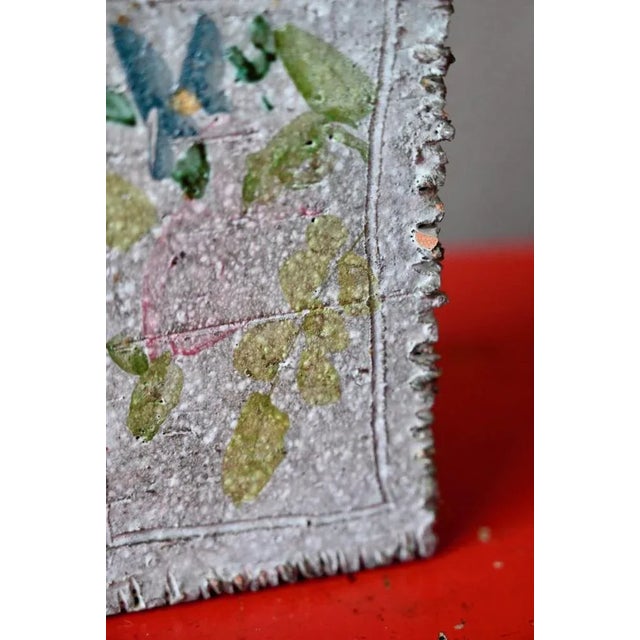 1960s Ceramic Vase by Laurent Jacques & Juliette Mazaudois Vallauris For Sale - Image 5 of 8