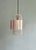 Scandinavian Glass and Silver Brushed Aluminum Pendant Light, 1960s For Sale - Image 9 of 15