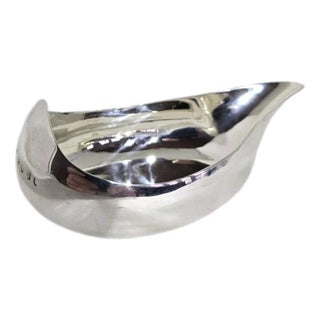 Antique George III Sterling Silver Pap Boat from Peter, Ann & William Bateman, 1804 For Sale