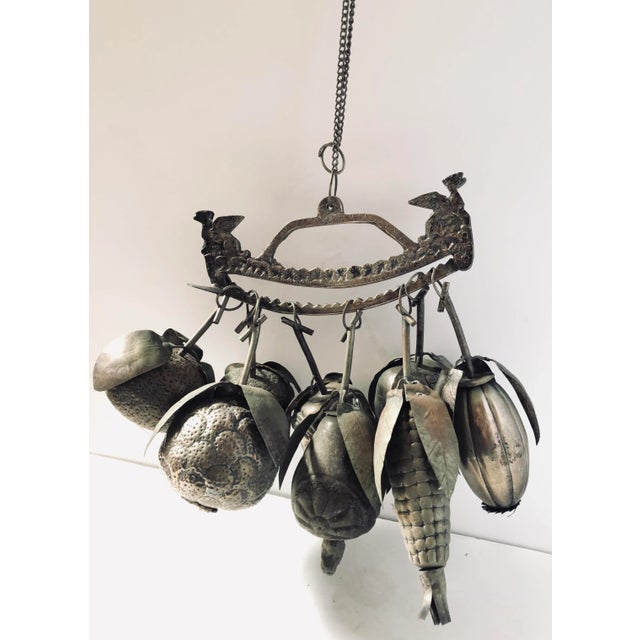 Metal Fruit Ornaments on Its Hanger For Sale - Image 12 of 12