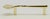 Modern Set of 10 Polished Brass Spoon Shaped Cabinet Pulls For Sale - Image 3 of 4