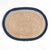 Boho Chic Jute Coil Oval Placemats, Set Of 8 For Sale - Image 3 of 4