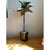 Mid-Century Modern Vintage Decorative Metal Palm Tree For Sale - Image 3 of 12