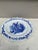 Victorian English Blue & White Plate Rooster & Cat Brown Westhead and Moore, Circa 1890 For Sale - Image 3 of 5