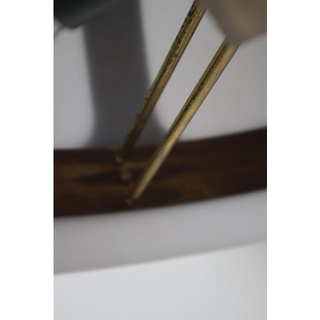 Large Mid-Century Modern Mushroom Lamp in Bronze & Acrylic Glass, 1970s For Sale - Image 4 of 15