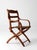 Antique Oak Campaign Folding Chair For Sale - Image 16 of 18