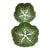 Bordallo Pinheiro Green Cabbage Soup/Coupe Bowl-A Pair For Sale
