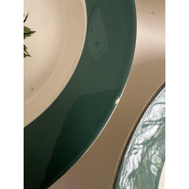 1950s Semi-Vitreous Soup Bowls Made by Century Service Corporation - Set of 5 For Sale - Image 9 of 11