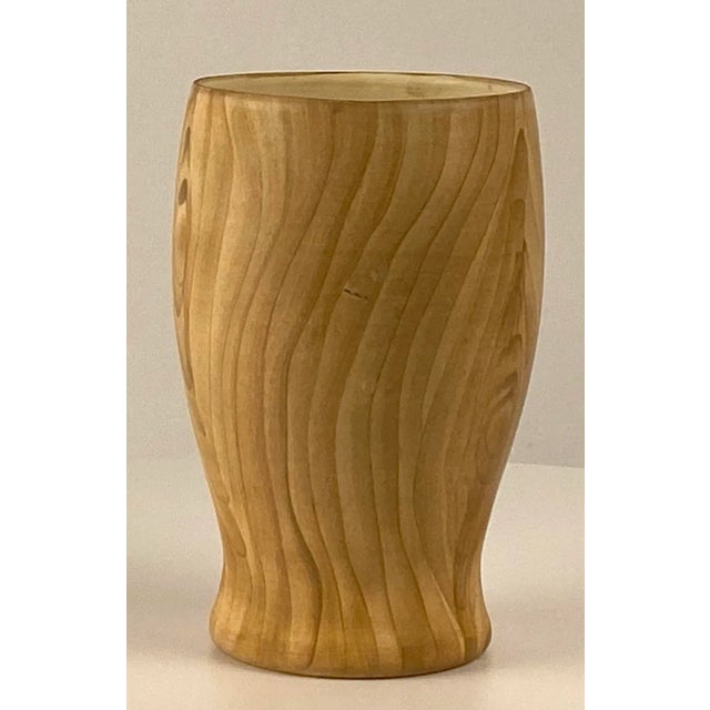 Beige Vintage Grandjean Jourdan Style Faux Bois Ceramique Beverage Set For Sale - Image 8 of 10