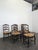 Large Provençal-Style Chairs in Carved Walnut, Set of 6, in Very Good conditions.