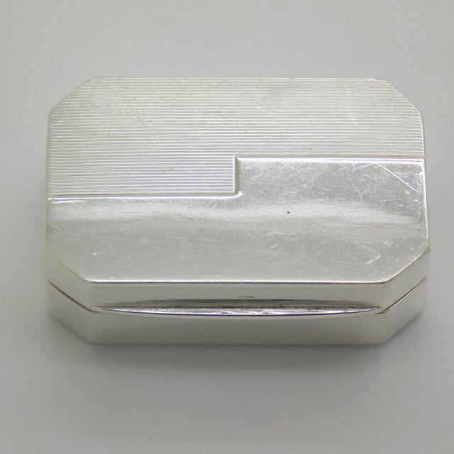 Vintage Italian Handmade Genuine Silver 935 Codevilla Pill Snuff Trinket Box, 1920s For Sale - Image 4 of 14