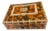 Antique Mid 19th Century British Colonial Mottled Tortoiseshell Casket For Sale