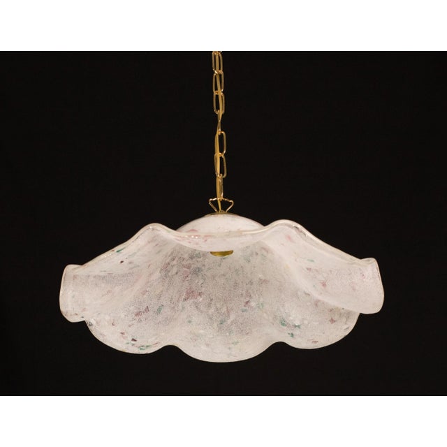Vintage Multicolor Millefiori Murano Glass Pendant For Sale - Image 11 of 12