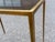 Side Table in Brass with Toned Glass, 1960s For Sale - Image 3 of 6