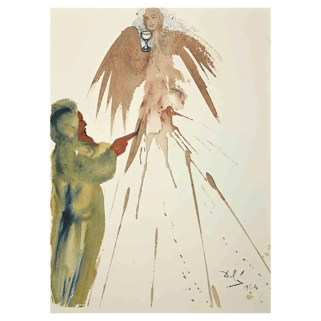 Salvador Dali, Oblatio Munda, Lithograph, 1964 For Sale