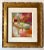 Tangerine Vintage Chinoiserie / Floral Original Oil Still Life Painting — Signed For Sale - Image 8 of 8