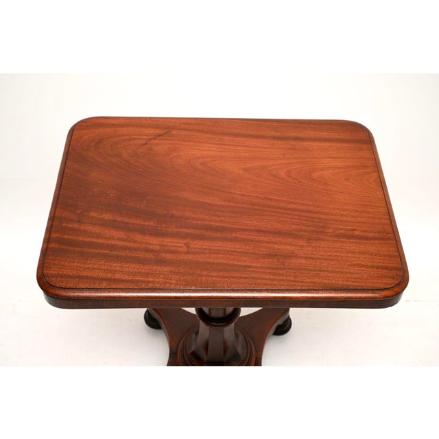 19th Century Antique William IV Occasional Side Table, 1830 For Sale - Image 5 of 8